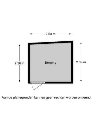 Floorplan - Achterstraat 18C, 3441 EH Woerden